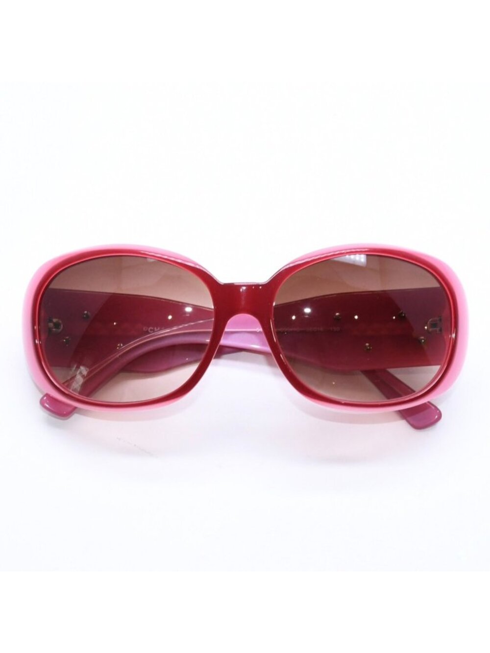 Chanel Sunglasses Eyewear CC Logo Camellia Pink